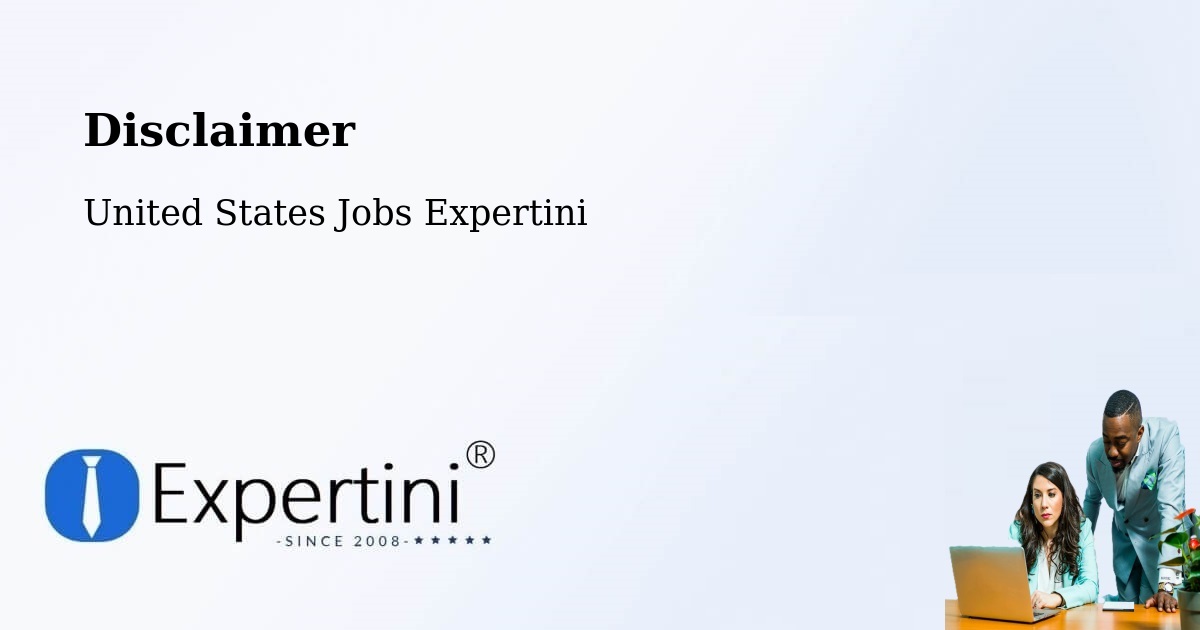 Disclaimer – Menifee - United States Jobs Expertini